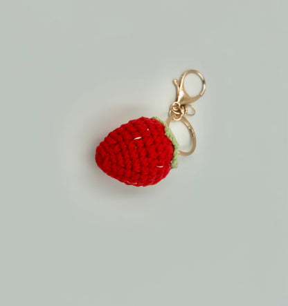 Crochet Fruit Handbag Charm