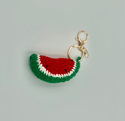 Crochet Fruit Handbag Charm