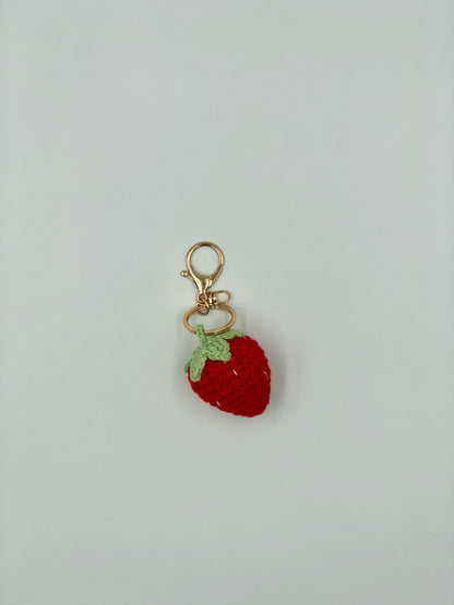 Crochet Fruit Handbag Charm